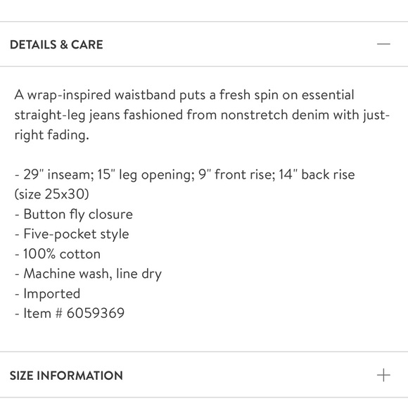 TOPSHOP Wrap Straight Leg Jean - Picture 5 of 5